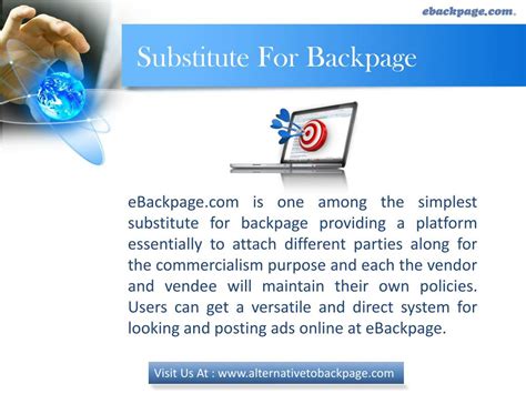 what is a substitute for backpage